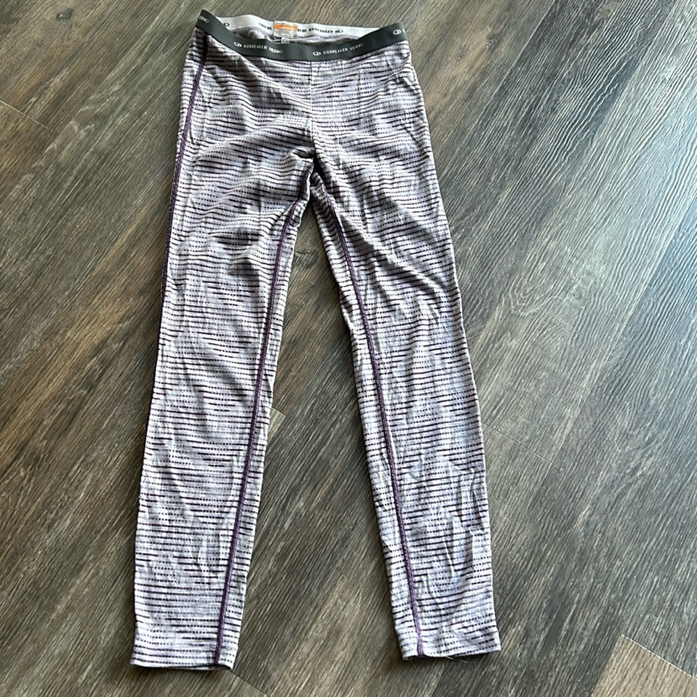 Girls Icebreaker Merino Wool Bottoms Sz 12